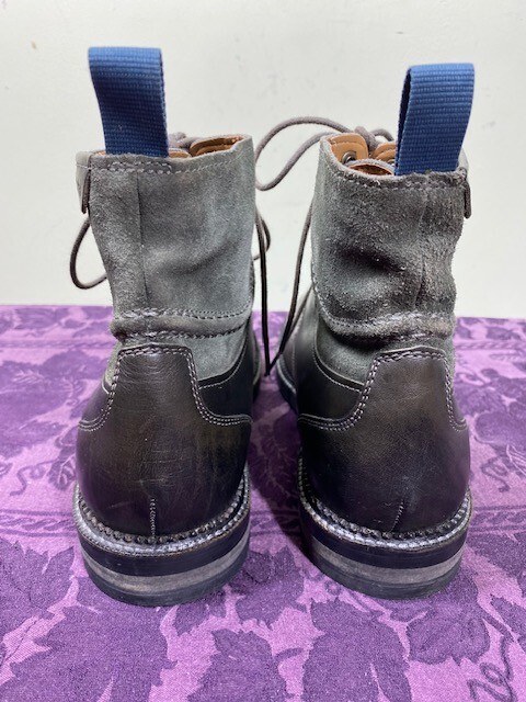 Clarks Mens Size 9M Bushwick Peak Grey Leather Suede Lace up Boots Clarks Mens Size 11M Bushwick Peak Grey Leather Suede Lace  main image 2