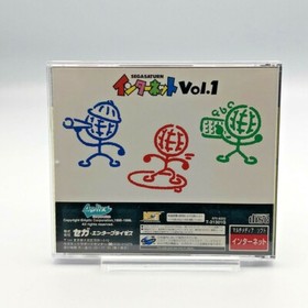 Sega Saturn INTERNET Vol 1  Sega Saturn SS Japan NTSC-J