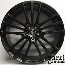 4 FELGEN MASERATI LEVANTE TROFEO 22" ORIGINAL 670138125 670138127 SCHWARZ MATT