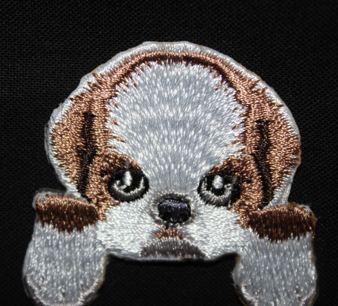Japanese Chin Puppy Dog Breed Embroidered DOG ANIMAL IRON ON or