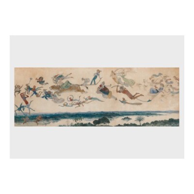 Richard Doyle - ''An Aerial Concert'': Poster (16.5'' x 11.7'')