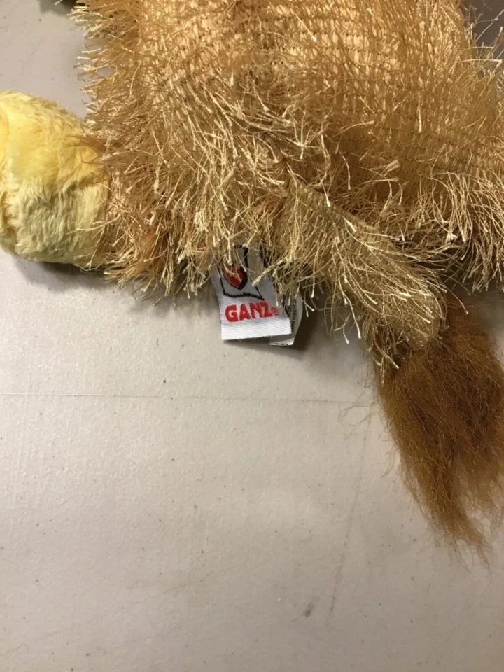 Ganz Webkinz Lion HM006 Fuzzy Plush Stuffed Animal Toy No Code - Image 4 of 4