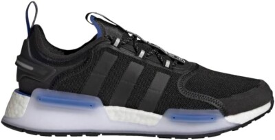 Nmd R1 Black Royal Blue Adidas NMD R1 V3 Men's Black White Royal