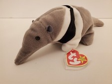 TY Beanie Babies 1998 Ants The Anteater Toy With Tag