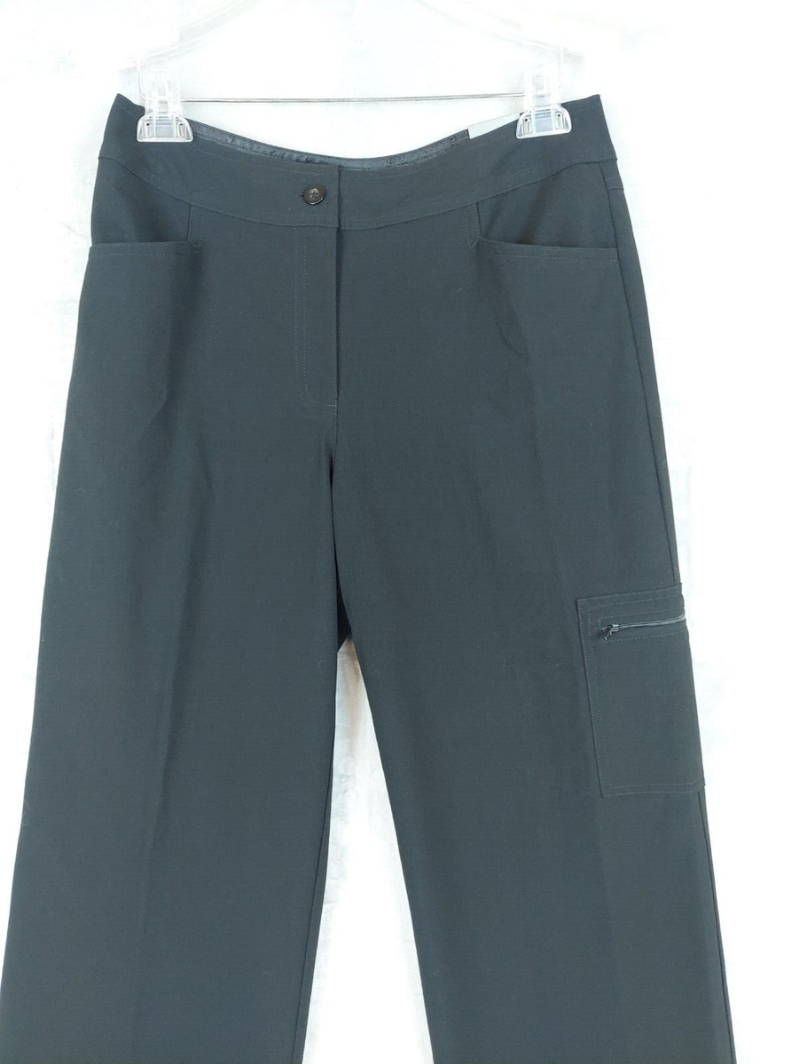 Pantalon Femme Chico's Taille M Blanc - Jambes Larges - NEUF Avec étiquette