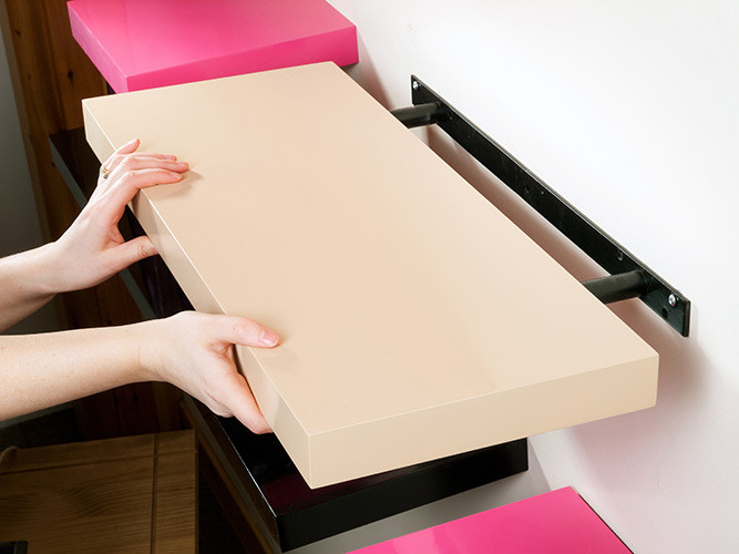 Escala Wide High Gloss Display Shelving Unit In White - Foto 2