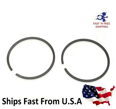 Piston rings kit For HUSQVARNA 55 STIHL 029 034 MS290 BR400 SR400 1.5 mm x 46 mm