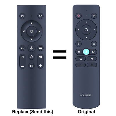 New RC-LEX2020 Replacement Remote Control For BBK Smart LCD TV No Voice