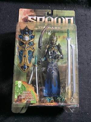 Spawn The Dark Ages. Mandarin Spawn Black/Blue Variant. RARE/NEW