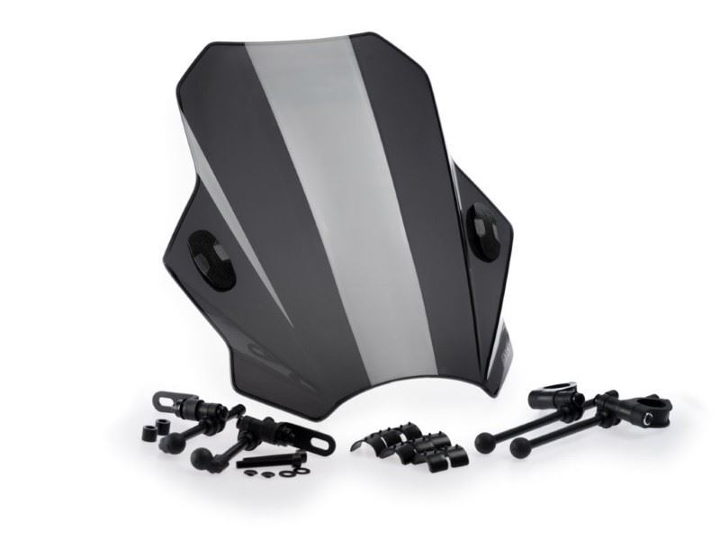 Puig Dark Smoke Bat Screen Yamaha MT-07 Moto Cage 2014-2017