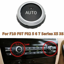 Front/Rear AC Climate Control Knob Button Cover for BMW X5 2014-18 X6 2014-2019