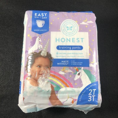 HONEST 2T-3T TRAINING PANTS, PACK OF 26 