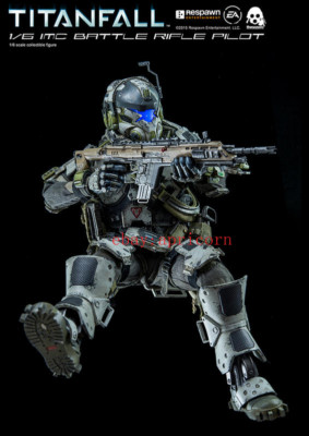 Threezero Titanfall Imc Battle Rifle Pilot 1/6 Action Figure Model
