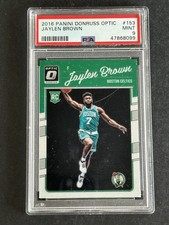 Jaylen Brown 2016-17 Panini Donruss Optic Rookie RC #153 Boston Celtics PSA 9
