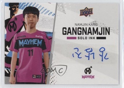2023 Upper Deck Overwatch League Season 4 Solo Ink Gangnamjin #I-NG Auto z6b