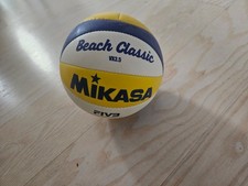 Mikasa Volleyball V1.5W Mini-Hallenvolleyball blau weiß gelb Gr 1