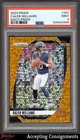 2024 Panini Prizm Prizms Orange Disco #301 Caleb Williams RC Rookie PSA 9 BEARS