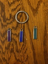 Weight Watchers 5 Lb, 10 LB and 25 Lb Milestone Keychain Charm
