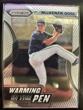 MacKenzie Gore 2020 Panini Prizm - Warming in the Pen Baseball #WIP-14