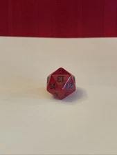 MTG Hour of Devastation Prerelease Red D20 Spindown Die Dice Magic The Gathering