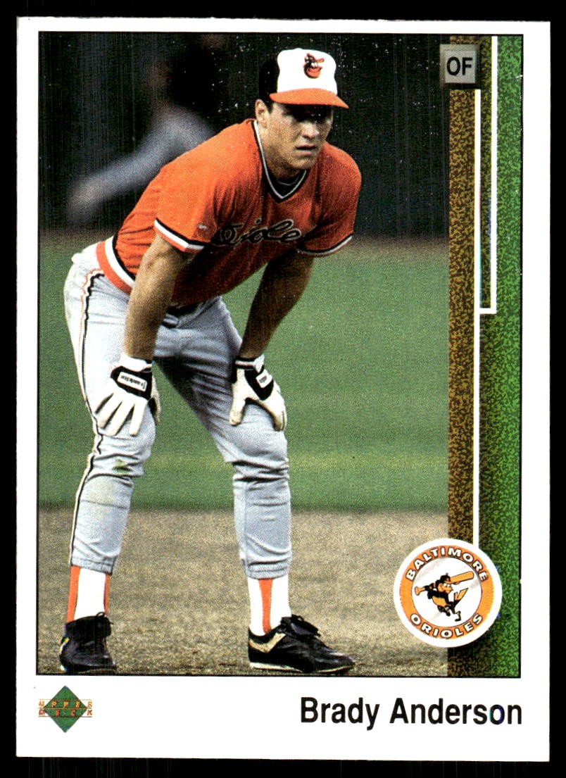 Brady Anderson 1989 Upper Deck #408 Orioles FREE SHIPPING StackedPacks