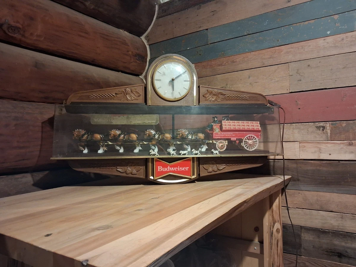 budweiser light clock products for sale | eBay