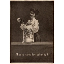 Washburn Crosby Gold Medal Flour There's Good Bread Ahead 1904 Clipping SAI7-4
