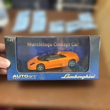 AUTOart Murcielago Concept Car 1:43 Orange Diecast Model, No Scratches