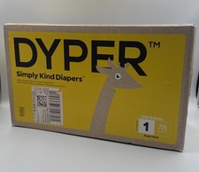 Dyper Simply Kind Diapers, Original, Size 1, 78 Count Super Pack