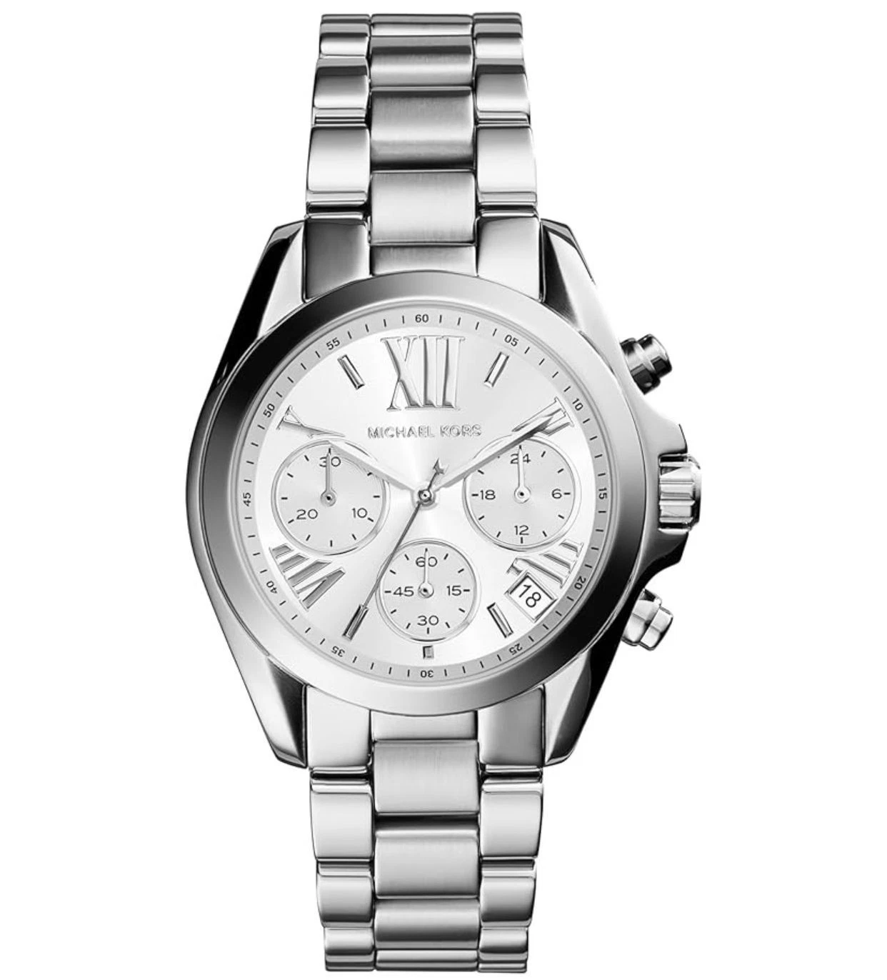 Michael Kors MK6174 Bradshaw Orologio Cronografo Donna Acciaio Inossidabile