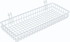 Hanging Basket for Wire Wall Grid Panel, Multi-function Wall Storage and Display
