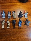 LEGO Star Wars Minifigure Lot of 10. Bit of Everything. New Read Description