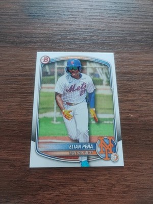 ELIAN PENA  METS 2025 BOWMAN DRAFT #BD-115