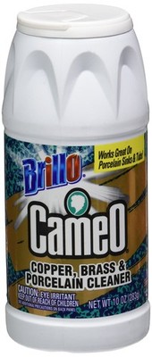 Brillo Cameo Copper, Brass & Porcelain Cleaner, 10 Ounce (Pack of 1), Multi 