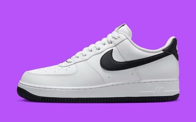 Nike Air Force 1 Low '07 White Black Athletic Sneakers FQ4296-101 Men's Sizes