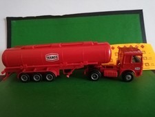 Wiking HO MAN Tanklastzug Texaco - mit Gefahrgutaufkleber(variabel)