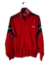  Vintage Adidas Originals Trefoil Ventex 80s 90s Track Jacket Red Size M 