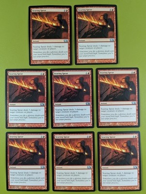 8 Searing Spear Magic 2013 M13  Magic the Gathering MTG 8