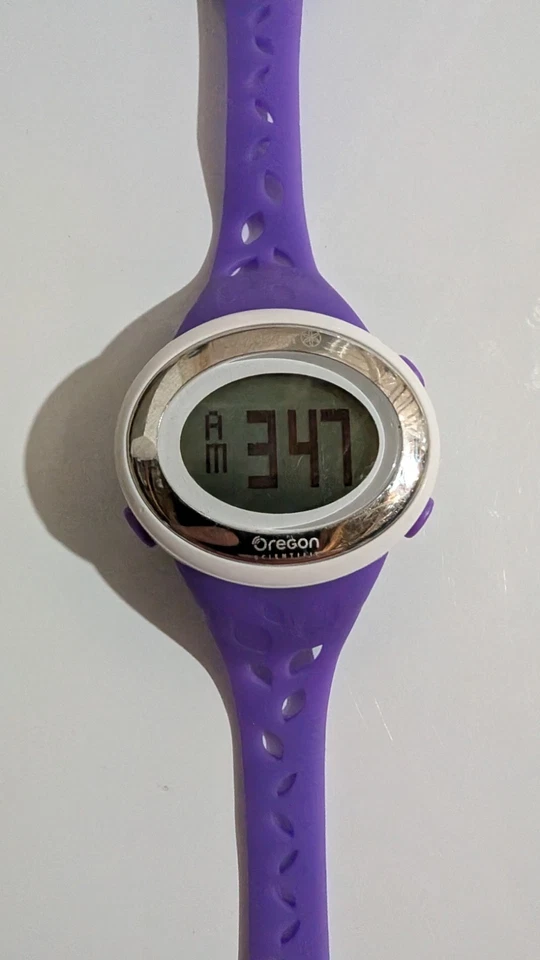 Oregon Scientific SE332 Gaiam FITNESS TRAINER Heart Rate Monitor ~ Purple - Image 2 of 4