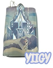 Loungefly Disney Frozen Princess Castle Zip Around Card Wallet D39