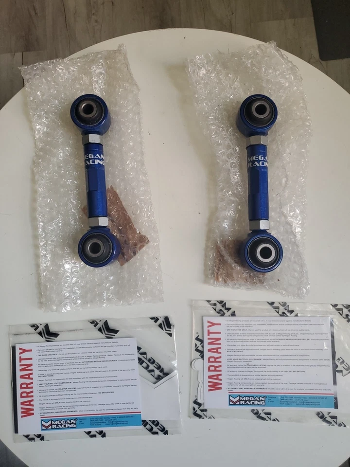 For Mitsubishi Lancer 2002-2014 Megan Racing Rear Toe Control Arms - Image 2 of 4