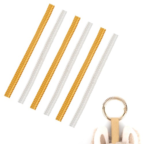 6Pcs Lock Keychain Compatible with Labubu, Secure Clip Compatible with ...