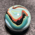 Jabo Marbles-Joker Premium Hybrid-Black Aventurine/Teal&Lime Swirl(.73") — photo 7