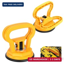 Glass Suction Cup Lifter Heavy Duty Vacuum Handle 30 lbs 2 Pack Small