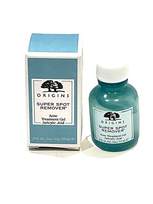 Origins Super Spot Remover 0.3 oz Acne Treatment Gel Salicylic Acid Free Ship