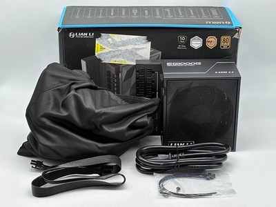 Lian Li EDGE GOLD 1000 Watt 80 Plus Gold ATX Fully Modular Power Supply (Black) 