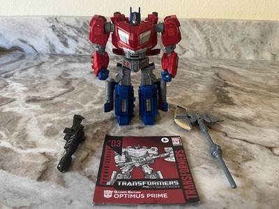Transformers Studio Series Gamer Edition 03 Optimus Prime Complete