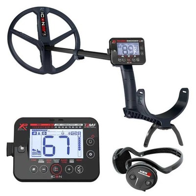 XP ICON Metalldetektor, WSA ST, 28cm Suchspule, kabellos, FMF Multifrequenz