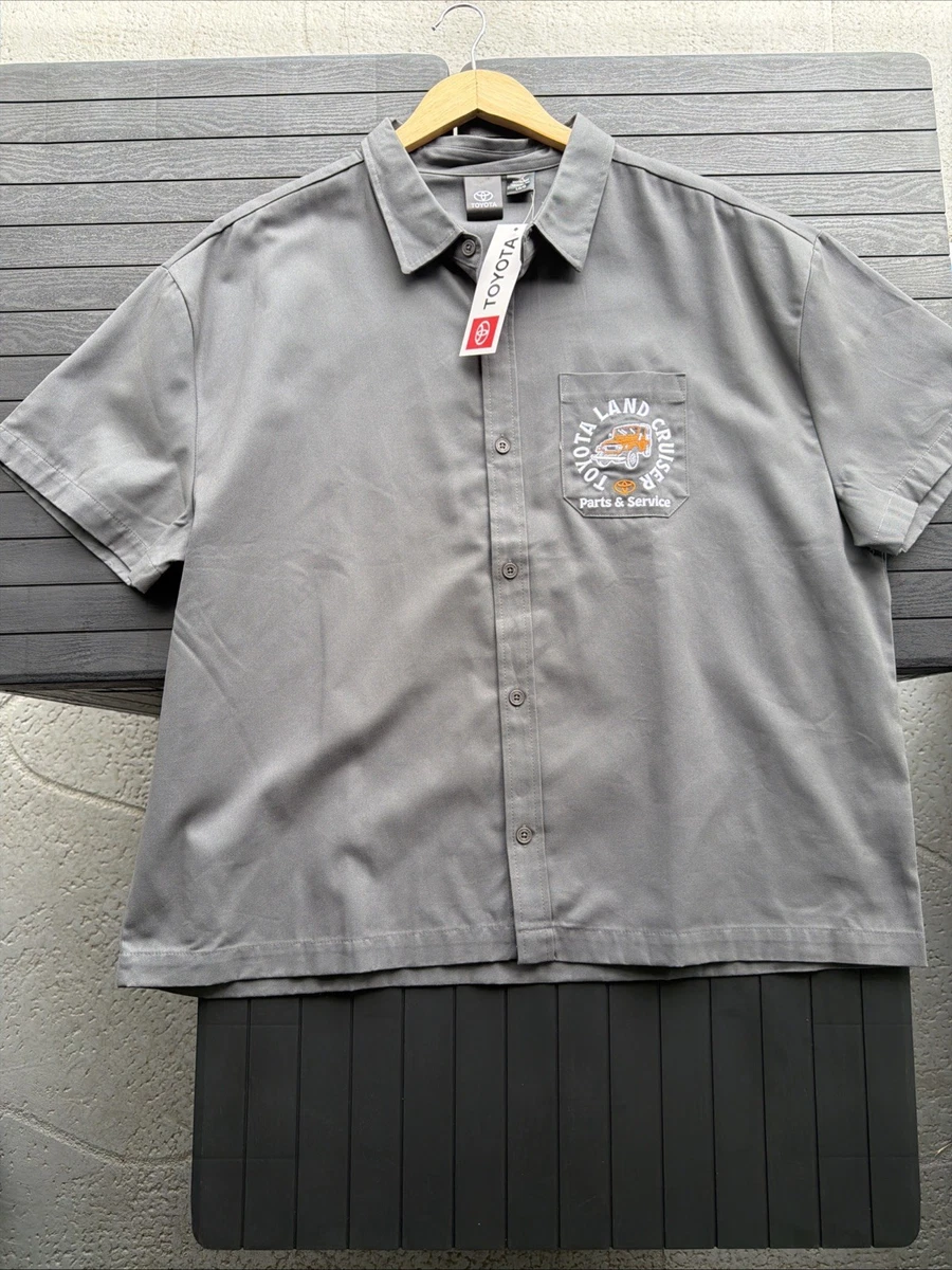 Toyota Short Sleeve Casual Button-Down Shirts for Men for sale | eBay