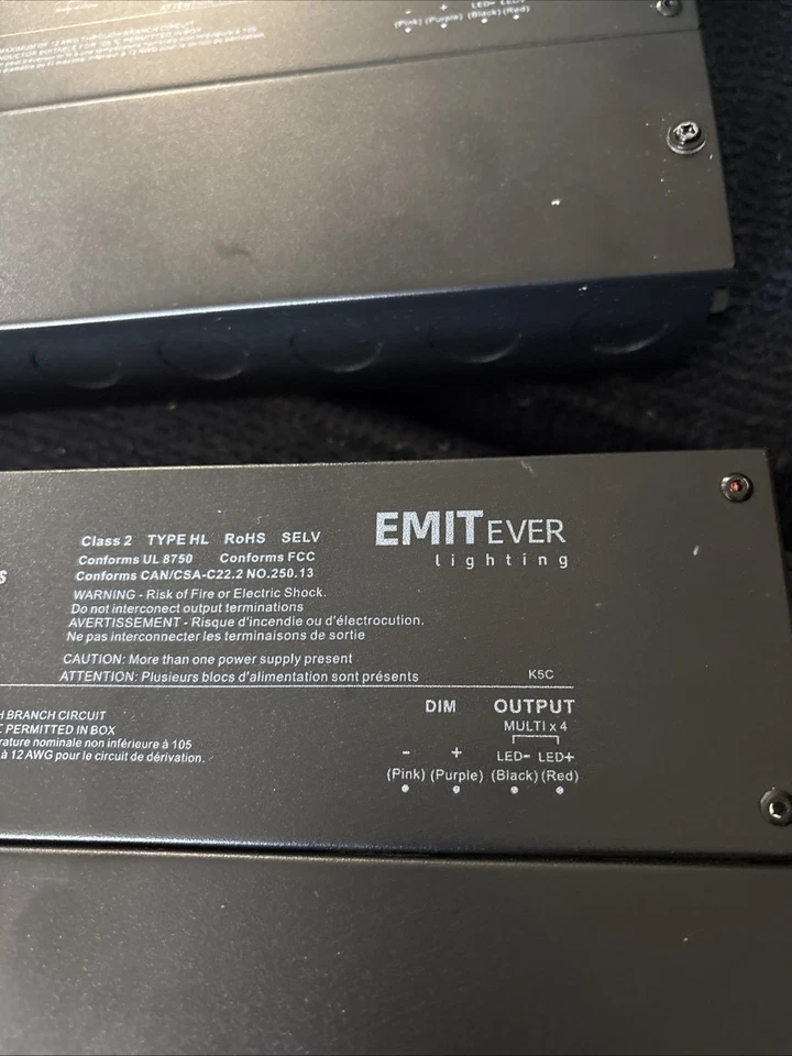2Emitever Dimmable Led Driver 300W AC 110V-277V DC 24V Transformer Potentiometer - Image 2 of 4